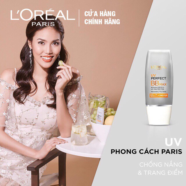 Kem Chống Nắng Dưỡng Da Trắng Sáng Tức Thì L'Oreal Paris SPF50+ Pa++++ 30ml | BigBuy360 - bigbuy360.vn