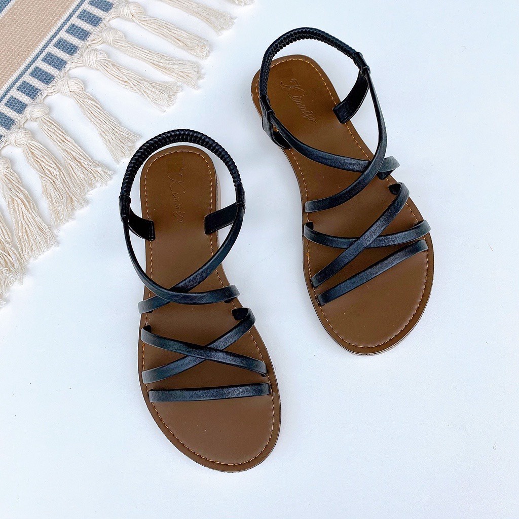 Dép sandal dây xỏ ngón nữ thời trang đi biển dễ thương Detaunisex - SX02