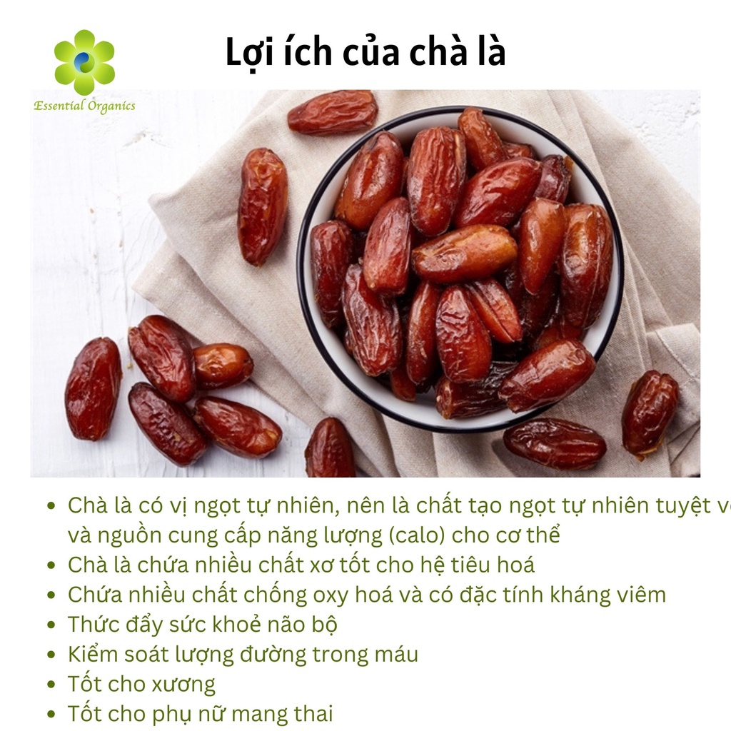 Chà là hữu cơ Desert Valley Organic Deglet Noor Dates 1.13kg