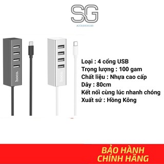Hub chia 4 cổng usb hoco hb1 chính hãng 1 đổi 1