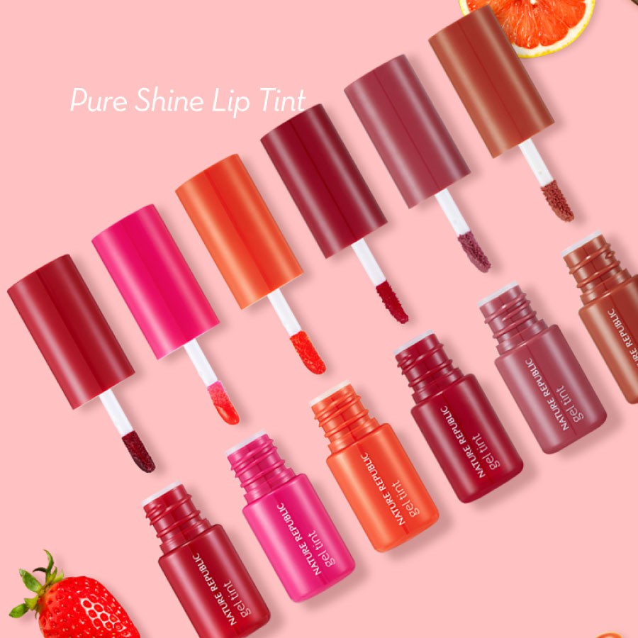Son Tint lâu trôi NATURE REPUBLIC Pure Shine Lip Tint 9ml | BigBuy360 - bigbuy360.vn