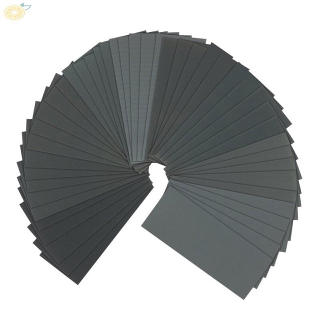 Bộ giấy nhám tờ đủ số từ 400 đến 3000 Grit