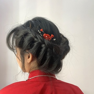 Xược cài tóc cô dâu phong cách hàn quốc 3 hoa