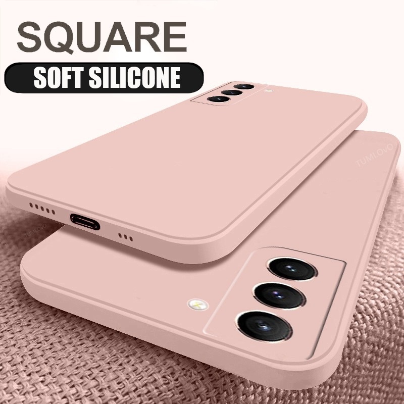 Ốp Điện Thoại TPU Dẻo Vuông Chống Sốc Thời Trang Cho Samsung Galaxy S21 FE S21FE S20 FE S20FE 4G 5G