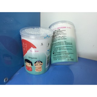 Tăm bông đầu xoắn thân giấy an toàn Life baby 160 chiếc