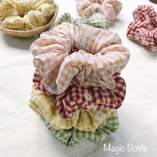 Scrunchies caro hoa cúc 🌸🌼