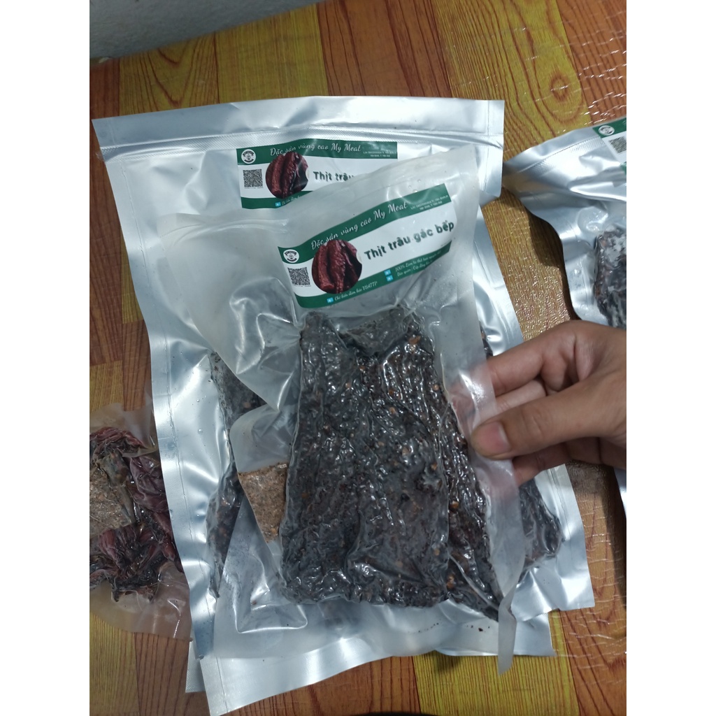 Thịt Trâu gác bếp Tây Bắc 500gram, 200gram