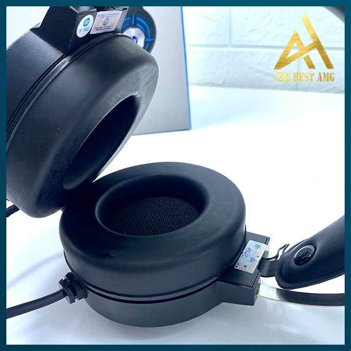 Tai Nghe Máy Tính Có Mic Gaming Led Rgb Headphone Chụp Tai HP H120G Tai Nghe Laptop Nghe Nhạc Chơi Game Có Dây