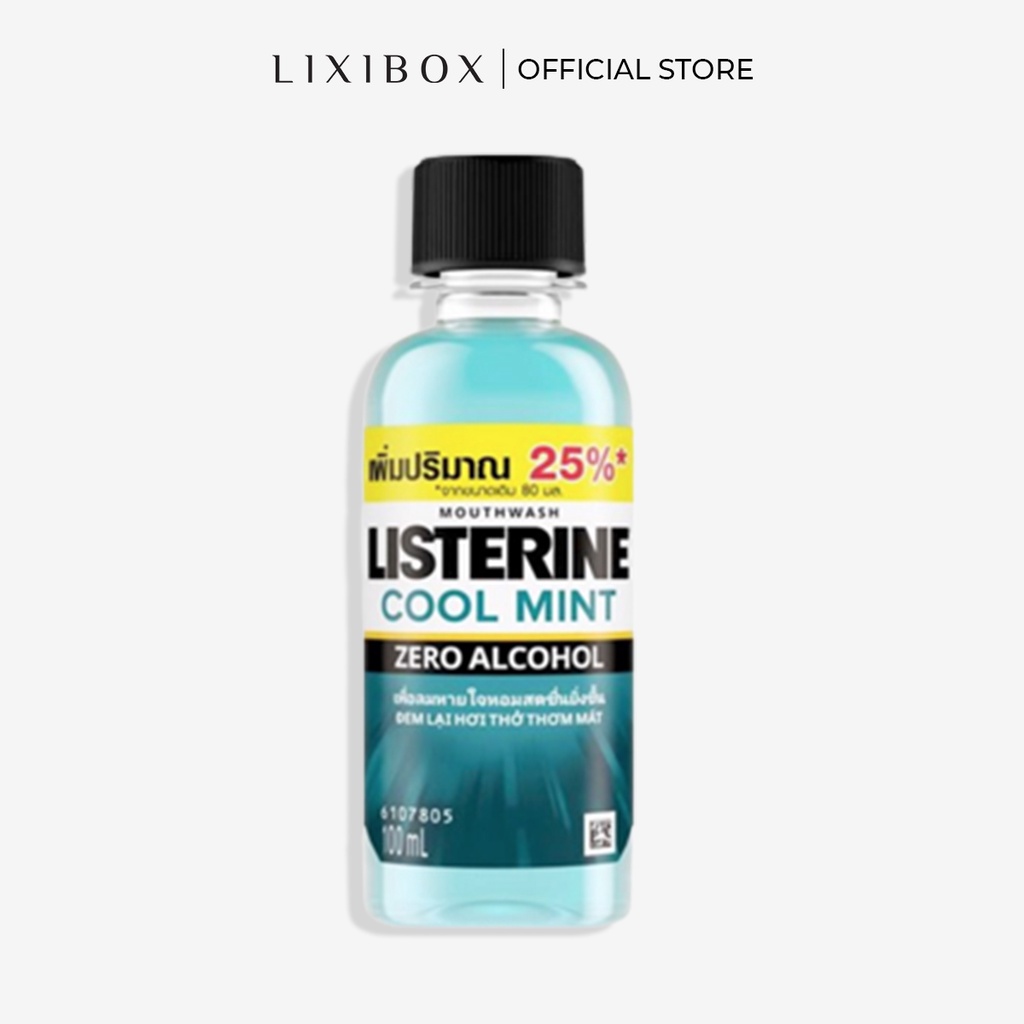 [HB Gift] Nước Súc Miệng Listerine 100ml Cool Mint