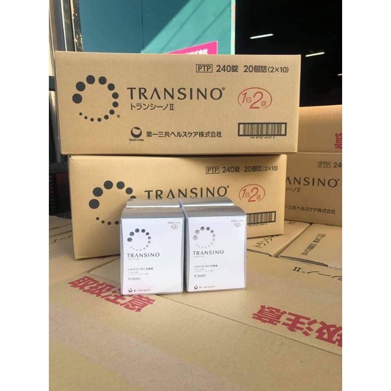(HÀNG CÓ SẴN) Viên uống giảm nám Transino 240 viên | BigBuy360 - bigbuy360.vn