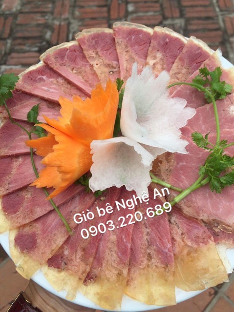 Giò bê chuẩn gốc Nghệ An