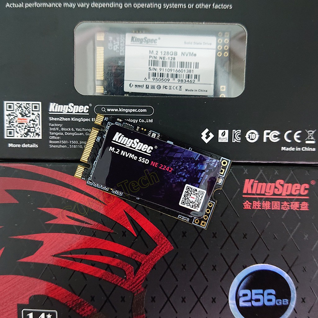 [Mã 255ELSALE giảm 7% đơn 300K] Ổ cứng SSD M2 NVMe 2242 KingSpec NE 128Gb 256Gb M.2 PCIe | BigBuy360 - bigbuy360.vn