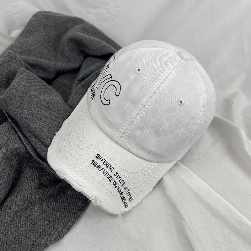 Nón Lưỡi Trai Denim Mềm Phong Cách Hàn Quốc Dễ Phối Đồ