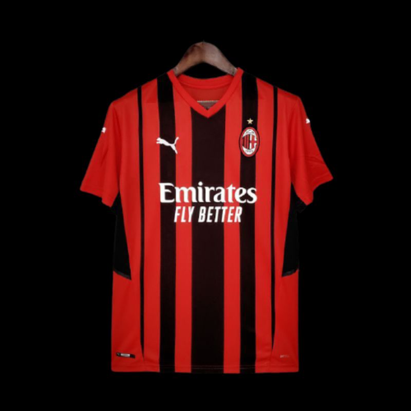 Áo thun bóng AC MILAN HOME mùa đông mới 2021 2022