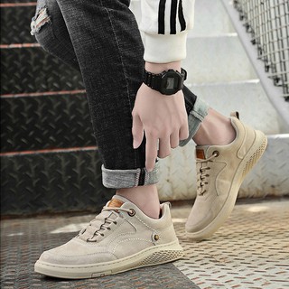 [Bs102] Giày sneaker nam da bò thật cao cấp
