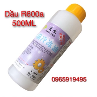 Dầu lạnh r600a - dầu tủ lạnh, tủ đông gas r600a 500ml