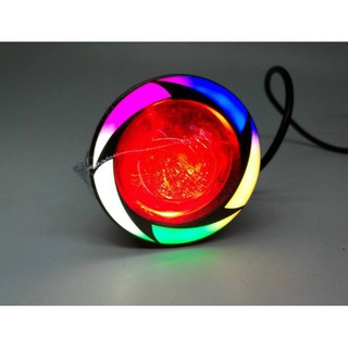 SIÊU RẺ - bóng Led U7 lốc xoáy 7 màu - gắn đèn mắt cú các loại xe