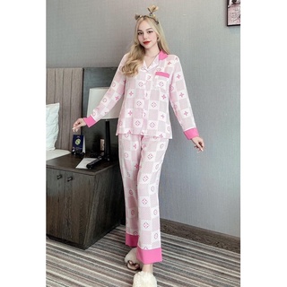 [NEW] Bộ pijama lụa mặc nhà hàng 2CE may kỹ