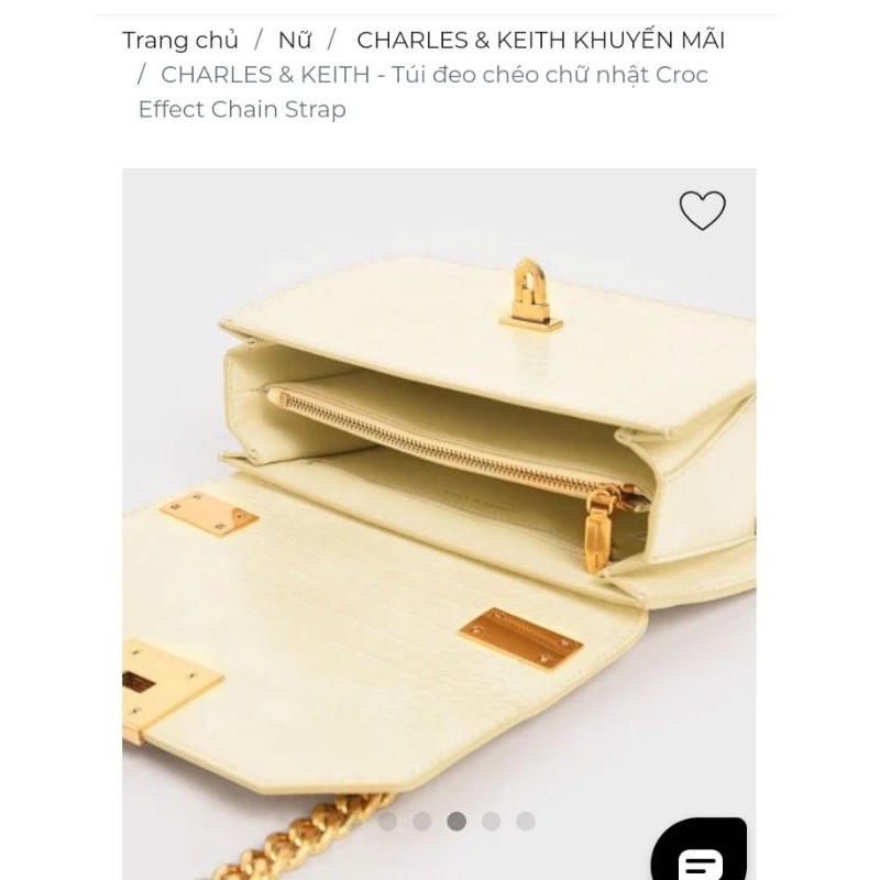 Túi charles& keith chính hãng