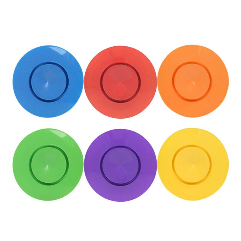 Set 6 Đĩa Đạo Cụ Hóa Trang Chú Hề Cân Bằng Sáng Tạo
