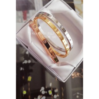 Vòng tay titan bản nhỏ 4mm full đá