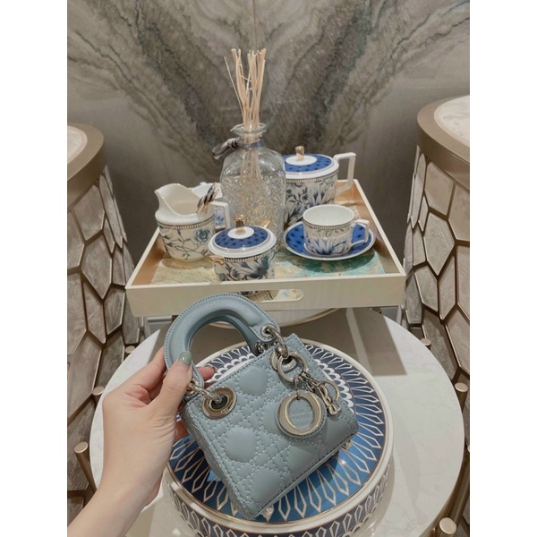 Túi Di.or Mini Fullbox Túi Vải Hãng Bản Chuẩn Hịn