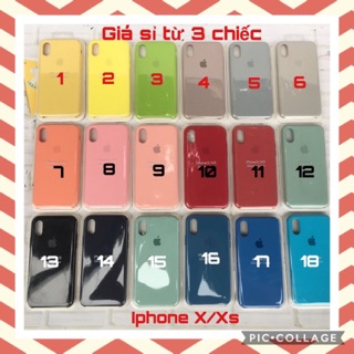 Ốp Apple Silicon Case Iphone X/Xs ( Ốp chống bẩn )