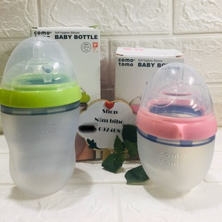 Bình sữa Como siêu mềm sillicon 150ml/250ml