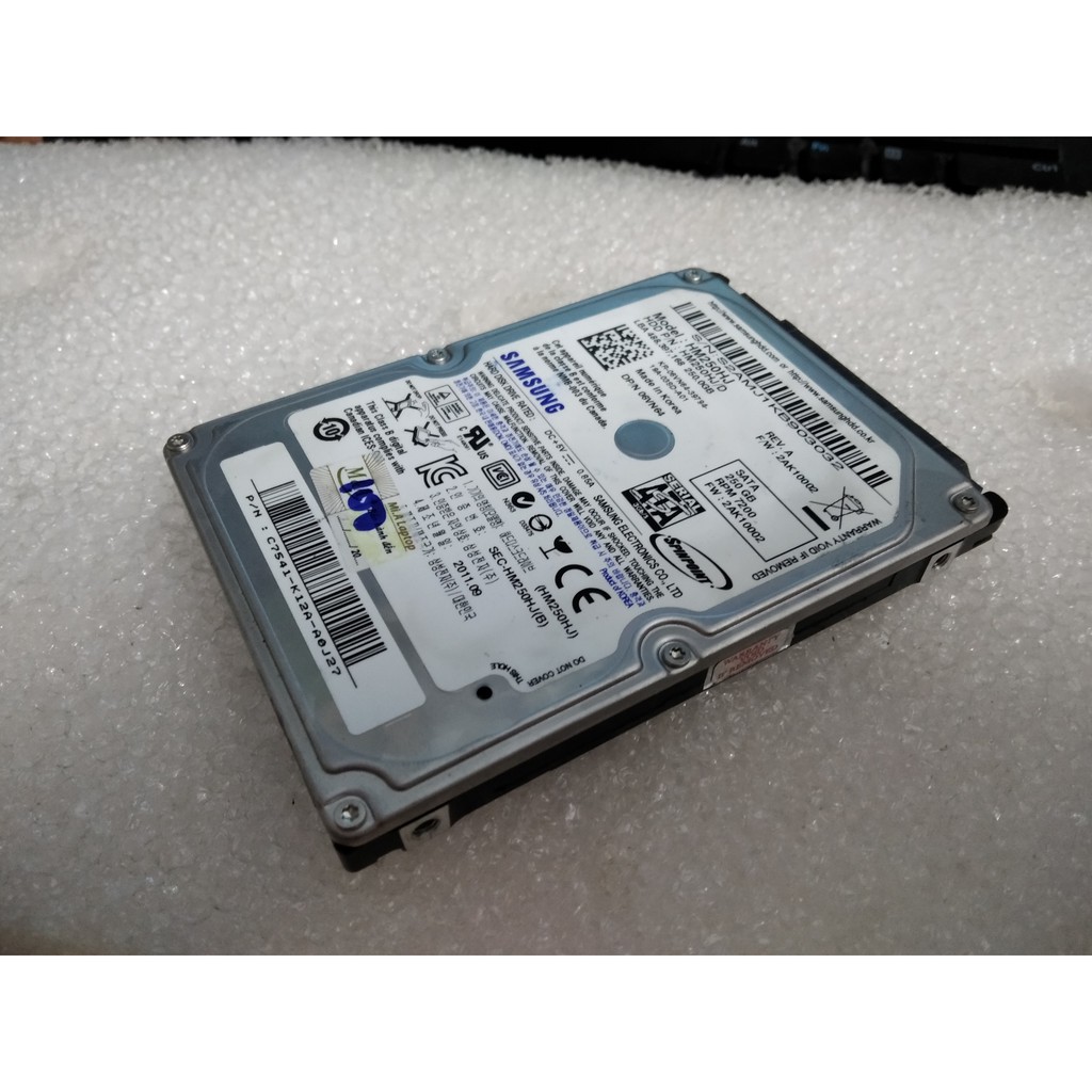 hdd laptop ổ cứng 250GB 7200RPM giá siêu rẻ dùng chép data game chạy windows 10