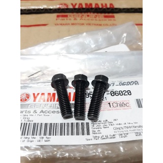 Bộ 3 ốc nắp loc nhớt ex 4 số.5 số yamaha