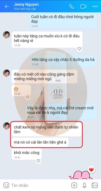 Kem Che Khuyết Điểm Dưỡng Da Chống Nắng DD Cream Genie Hàn Quốc | BigBuy360 - bigbuy360.vn