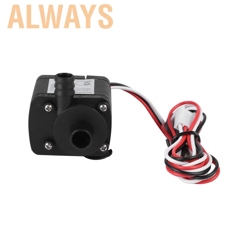 Bơm nước DC 12V 300l / H 1800rpm cho hệ thống làm mát bằng chất lỏng CPU