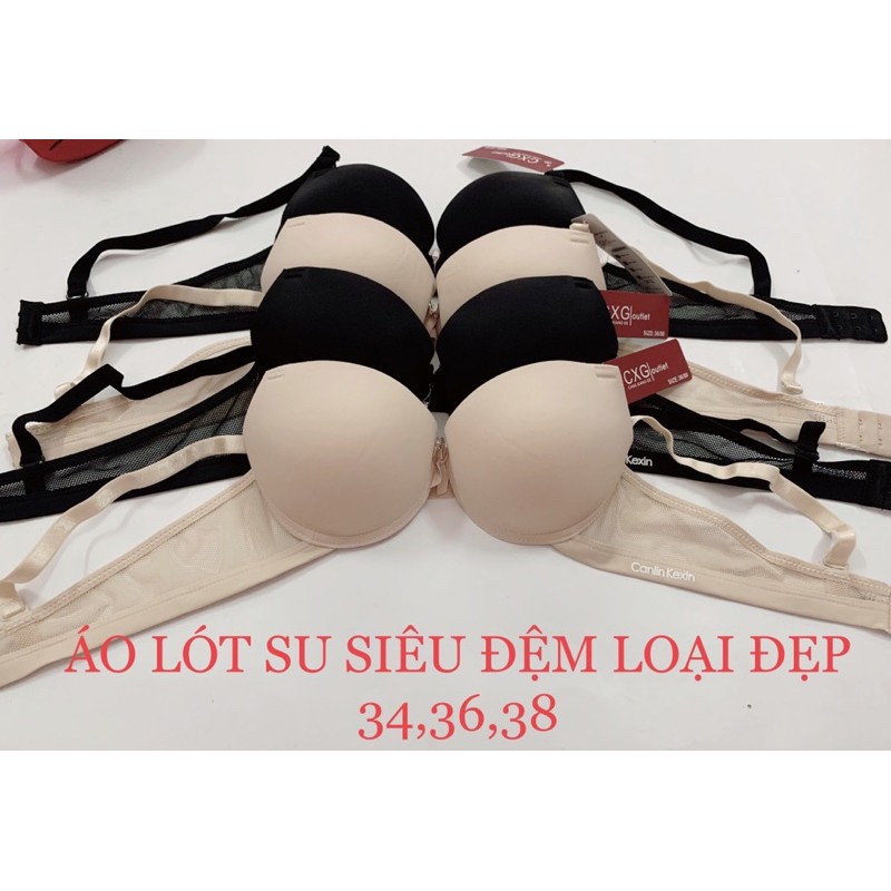 Áo lót su gọng đệm dày 5cm - bản lưới thoáng cao cấp
