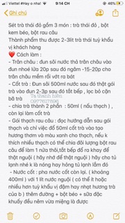 Sét trà thái đỏ 3 món