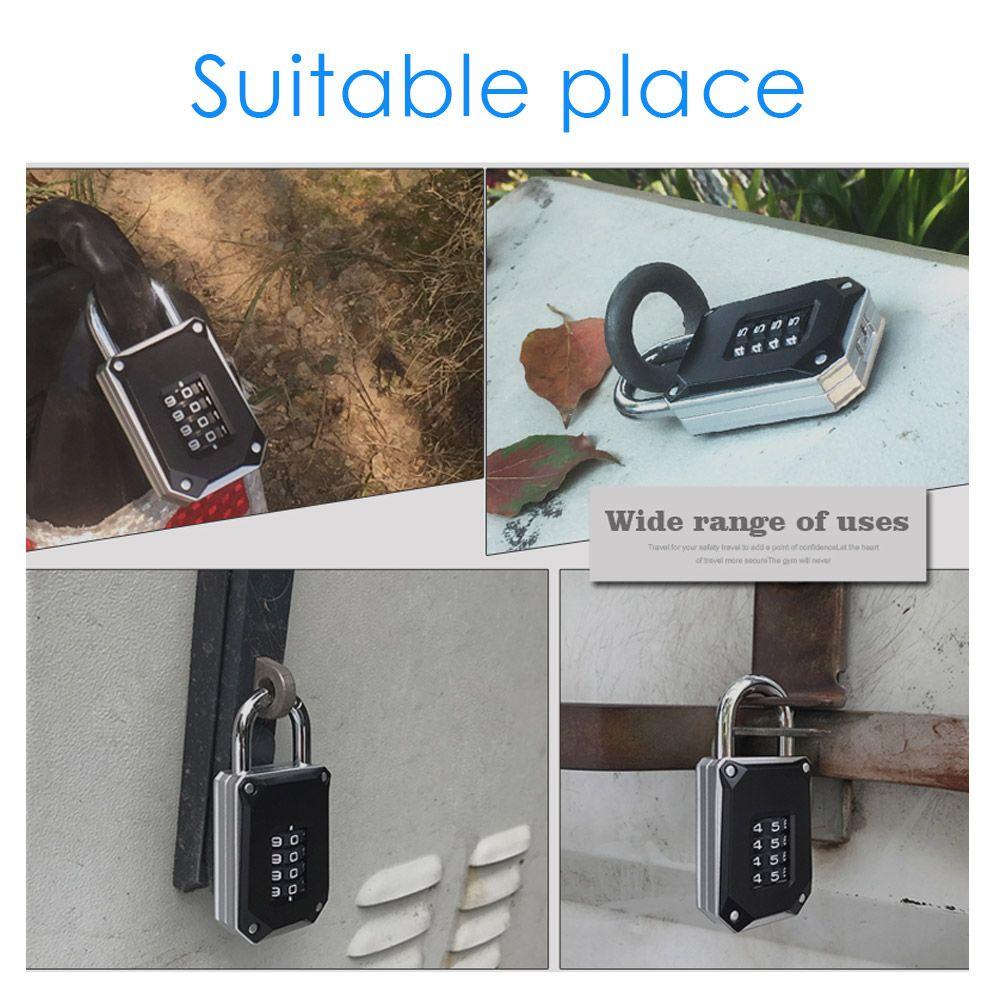 Ổ Khóa Hành Lý 4 Chữ Số Đa Năng Tiện Dụng