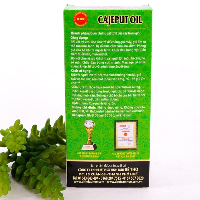 Tinh dầu tràm Bé Thơ 50-100ml