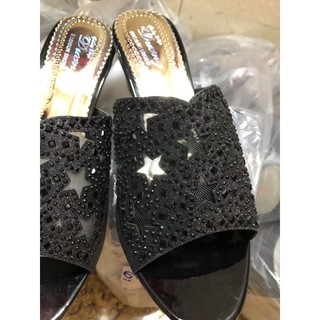 [Bigsize] [SIÊU RẺ] [Hình thật] Dép guốc số lớn big size 36-43, gót 5p