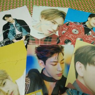 Combo 8 poster A4 GOT7 EYES ON YOU
