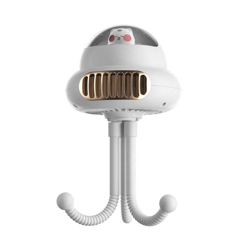 Quạt mini sạc usb Cầm Tay Linh Hoạt Gắn Xe Đẩy Em Bé