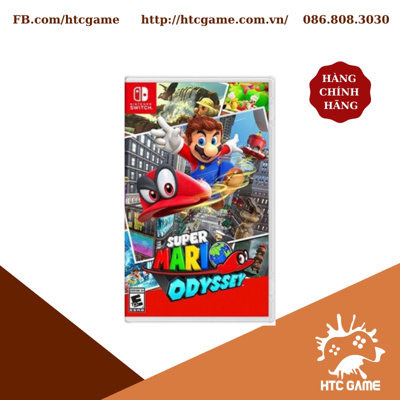 trò chơi game: Super mario odyssey - nintendo switch