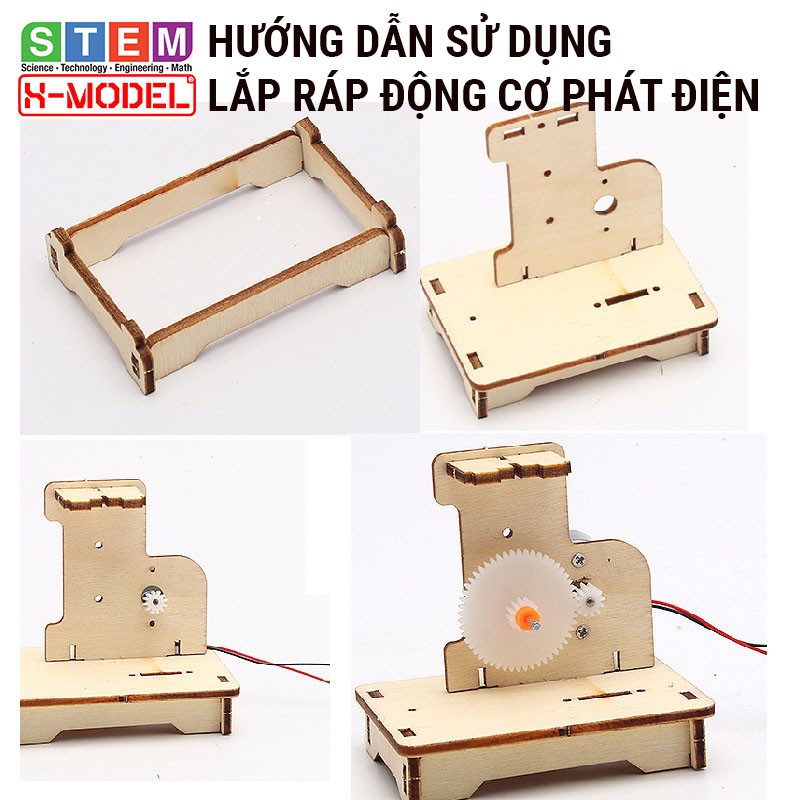 Đồ chơi sáng tạo STEM Động cơ máy phát điện công nghệ X-MODEL ST85 cho bé, Đồ choi trẻ em DIY| Giáo dục STEM, STEAM