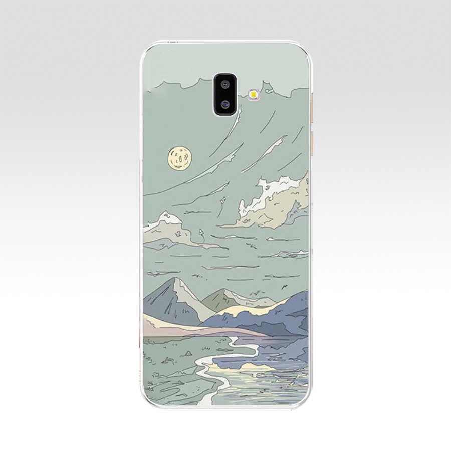 Ốp Điện Thoại TPU Dẻo In Họa Tiết Độc Đáo Thời Trang Cho Samsung Galaxy j6 2018 plus j7 2015 j7 2016 j7 pro 2017