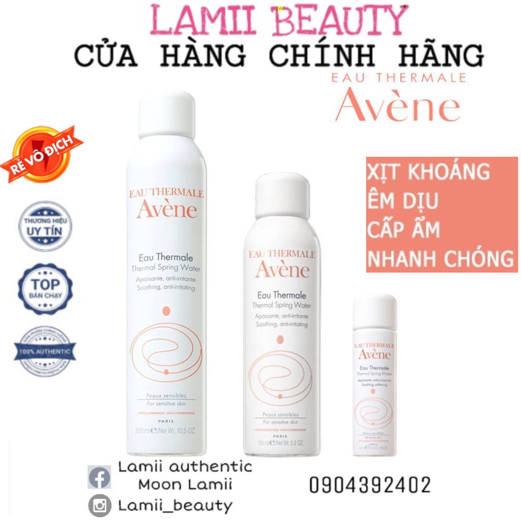 XỊT KHOÁNG AVENE EAU THERMALE SPRING WATER