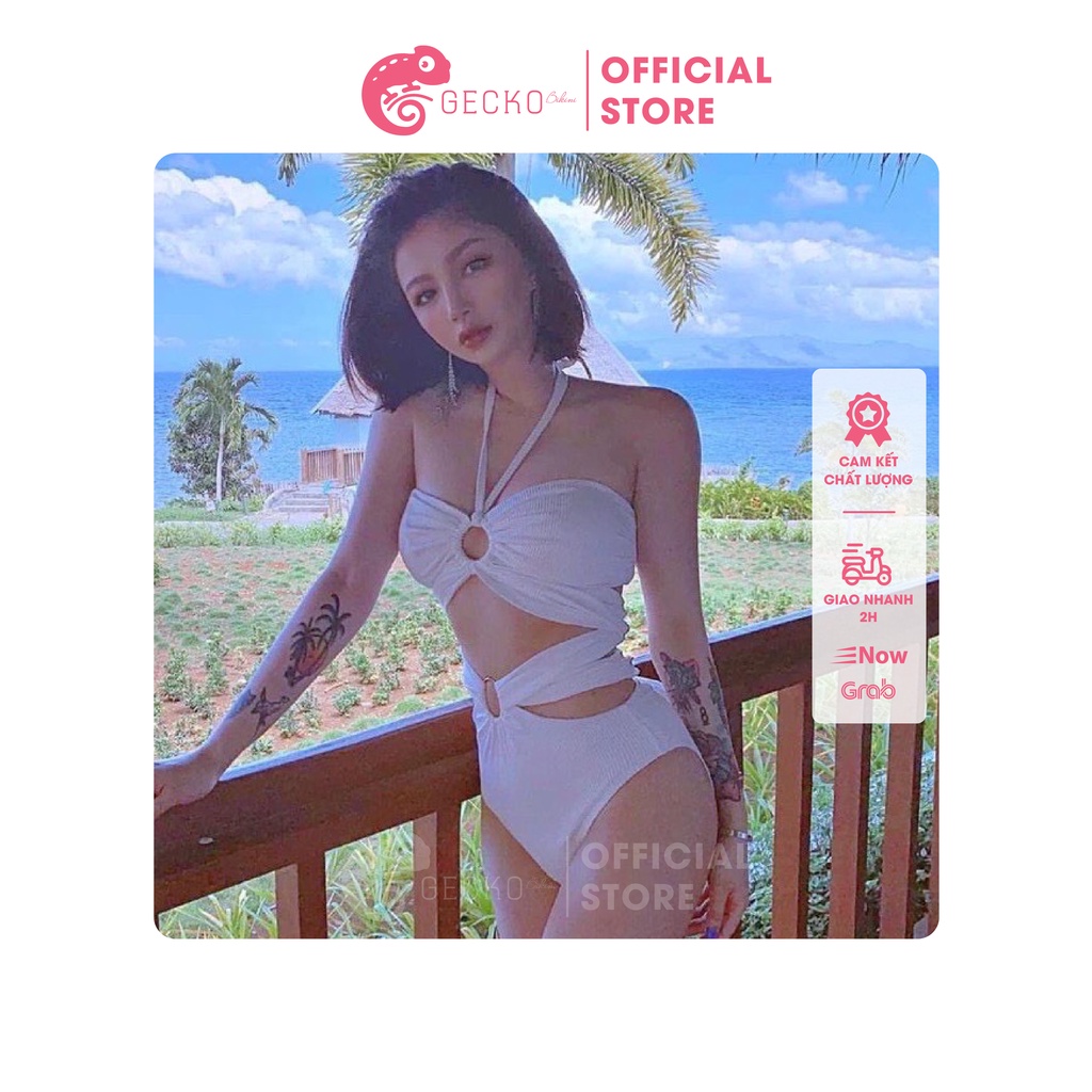 Bikini Đồ Bơi 2 Mảnh Khoen Tròn Kèm Dây GK0235 (Ảnh Thật, Nhiều Màu)