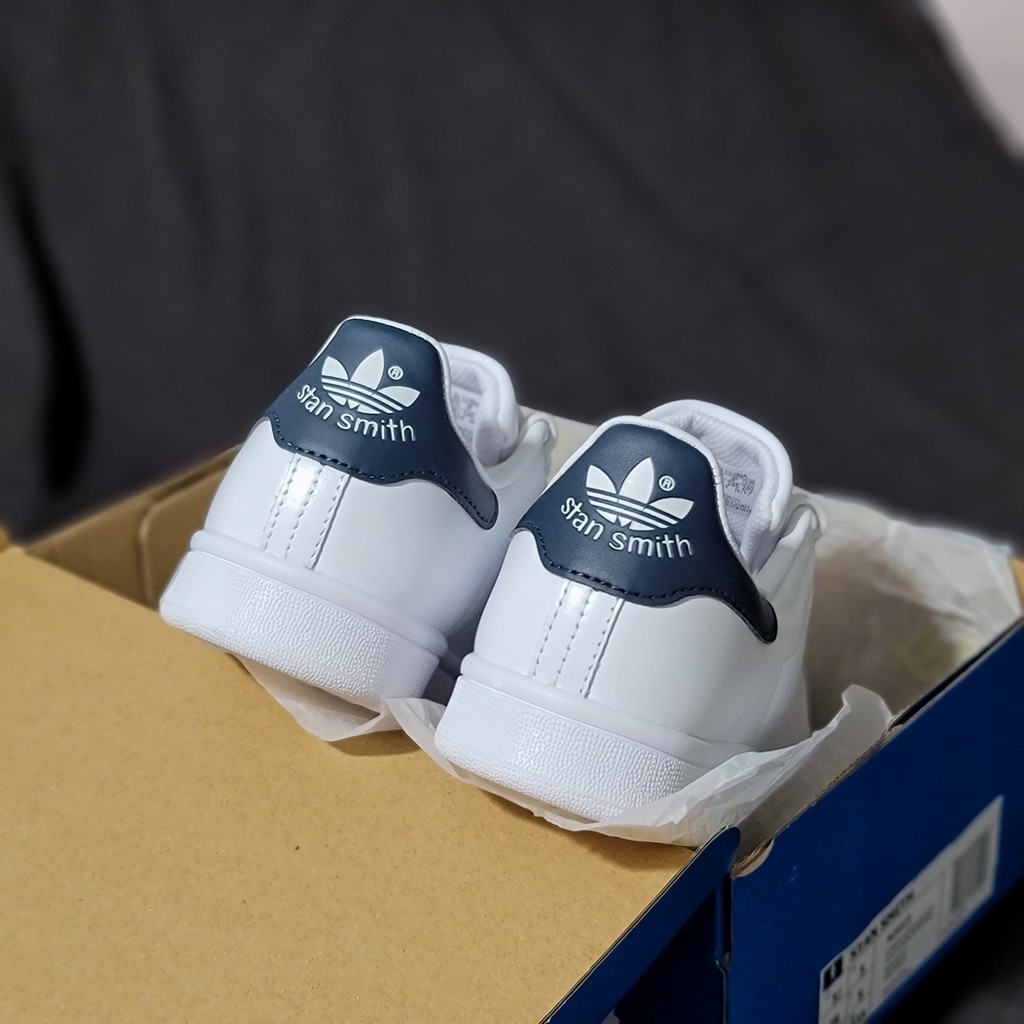 Giày thể thao Stan smith xanh navy chuẩn một một