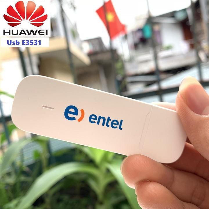 USB DCOM Huawei E3531 21,6Mb, HỖ TRỢ IP  khắc phục được hoàn toàn nhược điểm kén sim 3G tại Việt Nam