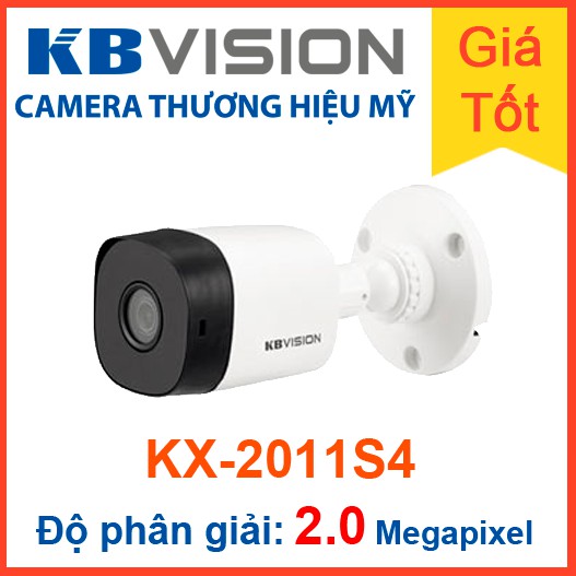 Camera hồng ngoại KBVISION KX-2011S4 2.0 Megapixel - 4 in 1