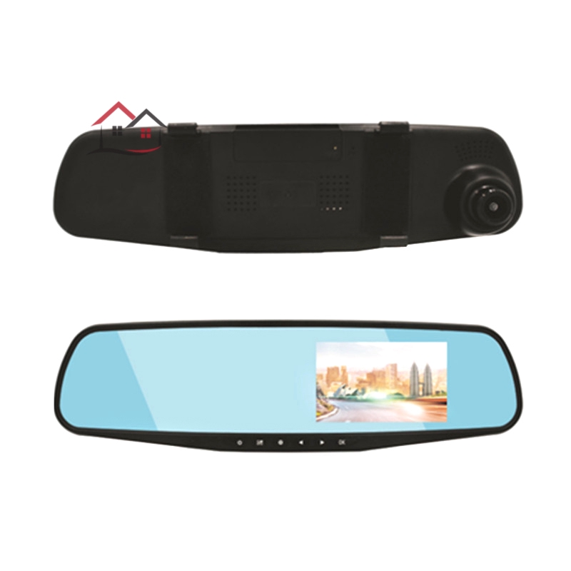 Camera hành trình màn hình lcd 2.8 inch tích hợp gương chiếu hậu tiện dụng cho xe hơi