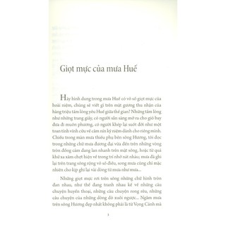 Giọt Mực Của Mưa Huế