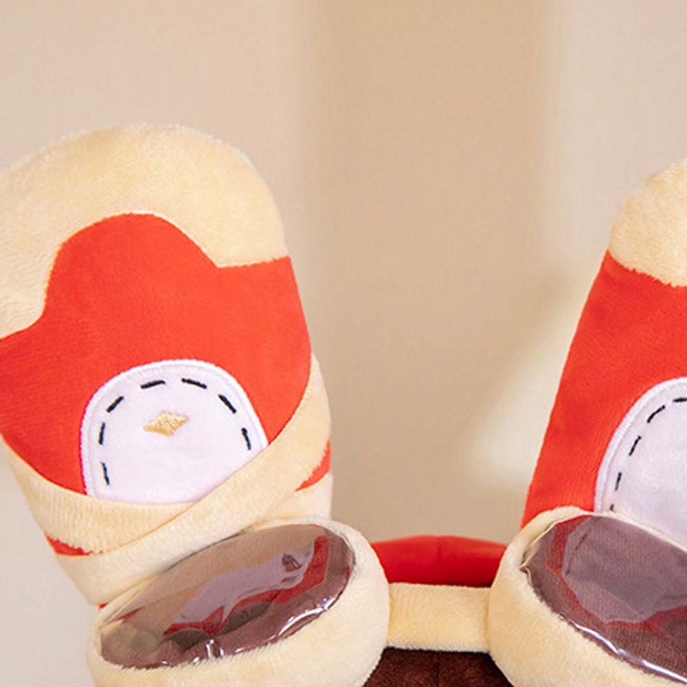 Thú Nhồi Bông Hình Thỏ Hoạt Hình Màu Hổ Phách Độc Đáo